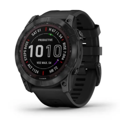 010-02541-23 | Garmin Fenix 7X Sapphire Solar Edition Black DLC Titanium 51 mm watch | Buy Now