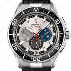 ZENITH EL PRIMERO STRATOS FLYBACK TRIBUTE TO FELIX BAUMGARTNER 45 MM 03.2066.405/69.R515 image 1 of 2