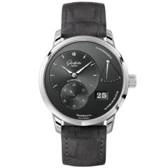 Glashutte Original PanoReserve Steel Manual 40 mm 1-65-01-23-12-62