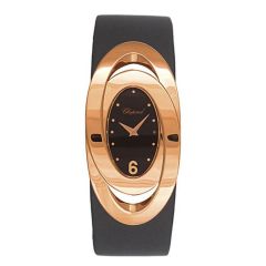 127457-5001 | Chopard Classic Double Ellipse Rose Gold 49mm watch. Buy Online