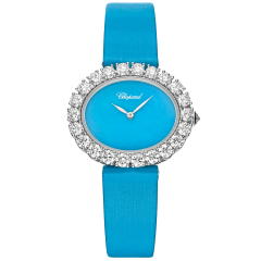 13A385-1114 | Chopard L'Heure du Diamant Oval 34.5x30 mm watch. Buy Online