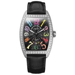 1750 S6 COL DRM D PT BLK BLK | Franck Muller Cintree Curvex Color Dreams 25.1 x 35.1 mm watch | Buy Now
