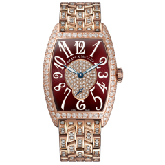 Franck Muller Cintree Curvex Diamonds 25.1 x 35.1 mm 1750 S6 D 2P B 5N DRD BR