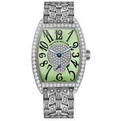 1750 S6 D 2P B OG LGRN BR | Franck Muller Cintree Curvex Diamonds 25.1 x 35.1 mm watch | Buy Now