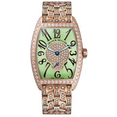 1750 S6 D 2P F 5N LGRN BR | Franck Muller Cintree Curvex Diamonds 25.1 x 35.1 mm watch | Buy Now