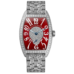 1750 S6 D 2P F OG WH BR | Franck Muller Cintree Curvex Diamonds 25.1 x 35.1 mm watch | Buy Now