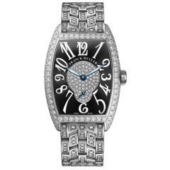 1750 S6 D 2P F OG LGRN BR | Franck Muller Cintree Curvex Diamonds 25.1 x 35.1 mm watch | Buy Now