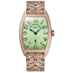 1750 S6 D B 5N LGR BR | Franck Muller Cintree Curvex Diamonds 25.1 x 35.1 mm watch | Buy Now