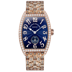 Franck Muller Cintree Curvex Diamonds 25.1 x 35.1 mm 1750 S6 DP B 5N BL DBR