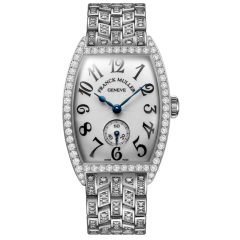 Franck Muller Cintree Curvex Diamonds 25.1 x 35.1 mm 1750 S6 DP F OG WH DBR