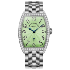 1750 S6 DP O PT LGRN DBR | Franck Muller Cintree Curvex Diamonds 25.1 x 35.1 mm watch | Buy Now