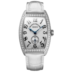 1750 S6 FO D AC WH WH | Franck Muller Cintree Curvex Diamonds 25.1 x 35.1 mm watch | Buy Now