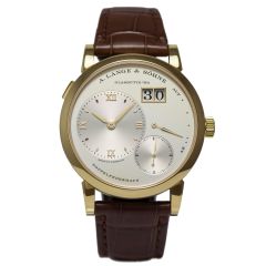 191.021F | A. Lange & Sohne Lange 1 yellow gold case and folding clasp watch. Buy Online