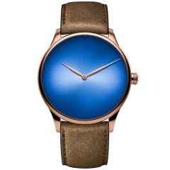 2327-0411 | H. Moser & Cie Venturer Small Seconds Concept Arctic Blue 39 mm watch | Buy Now