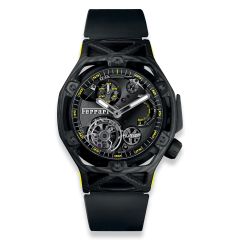 408.QU.0129.RX | Hublot Techframe Ferrari Tourbillon Chronograph Carbon