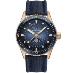 Blancpain Fifty Fathoms Bathyscaphe Quantieme Complet Phases de Lune 43 mm 5054-3640-O52B