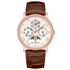 6656-3642-55A | Blancpain Villeret Quantieme Perpetual 40 mm watch. Buy Now
