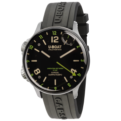 8838 | U-Boat Capsoil Doppiotempo SS Green Rehaut 45 mm watch | Buy Now