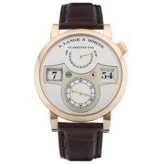 140.032G | A. Lange & Sohne Zeitwerk German dial pink gold watch. Buy Online