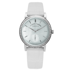 878.029 | A. Lange & Sohne Saxonia Jewelled white gold watch. Buy Online