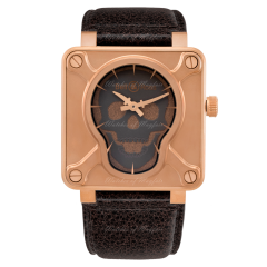 BR0192-SKULL | BR Bell & Ross BR 01 Skull Bronze 46 mm watch | Buy Now