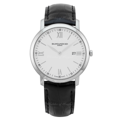 10097 | Baume & Mercier Classima Stainless Steel 39mm watch. Buy Online