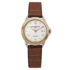 10208 | Baume & Mercier Clifton Stainless Steel 30mm watch. Buy Online