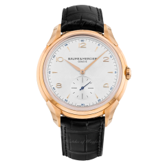 10060 | Baume & Mercier Clifton 18K Red Gold 42mm watch | Buy Online