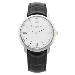 8849 | Baume & Mercier Classima Stainless Steel 39mm watch. Buy Online