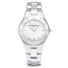 10071 | Baume & Mercier Linea Diamond-set Steel 32mm watch. Buy Online