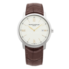 10131 | Baume & Mercier Classima Stainless Steel 39mm watch. Buy Online