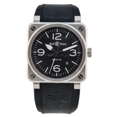 Bell & Ross Br 03-92 Steel 42 mm BR0392-BLC-ST