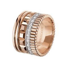 JRG02484 | Buy Online Boucheron Quatre Pink Gold Diamond Ring