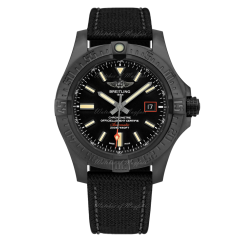 V17311101B1W1 | Breitling Avenger Blackbird 44 Black Titanium - Volcano Black 44mm watch. Buy Online