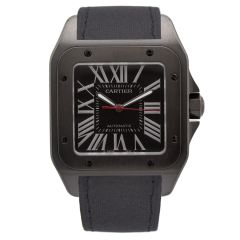 WSSA0006 | Cartier Santos 100 Carbon 51.3 x 41.3 mm watch. Buy Online