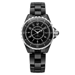 H5696 | Chanel J12 Calibre 12.2 Ceramic and Steel 33 mm watch. Buy Online