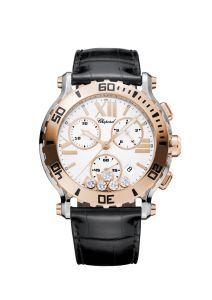 288499-6001 | Chopard Happy Sport 42 mm Chrono watch. Buy Online