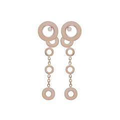 836982-5002 | Buy Chopard Happy Bubbles Rose Gold Diamond Earrings