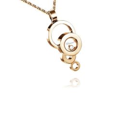 796982-5002 | Buy Chopard Happy Bubbles Rose Gold Diamond Pendant 