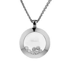 799569-1001 | Buy Chopard Happy Curves White Gold Diamond Pendant 