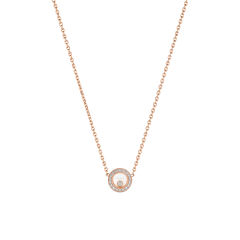 Chopard Happy Diamond Icons Rose Gold Diamond Pendant 81A017-5201