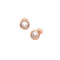 83A018-5001 | Buy Chopard Happy Diamonds Icons Ear Pins Rose Gold