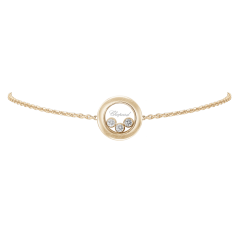 Chopard Happy Diamonds Icons Yellow Gold Diamond Bracelet 85A018-0001