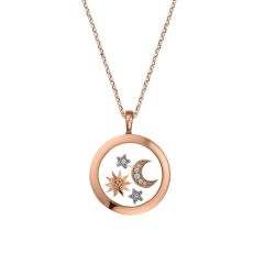 799434-9901 | Buy Chopard Happy Diamonds White and Rose Gold Pendant