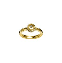 829012-0110 | Chopard Happy Diamonds Yellow Gold Diamond Ring Size 53 | Buy Now