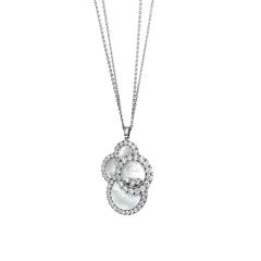 Chopard Happy Dreams Joaillerie White Gold Pearl Diamond Pendant 799882-1001