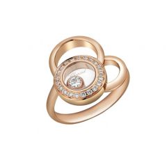 829769-5038 | Buy Online Chopard Happy Dreams Rose Gold Diamond Ring