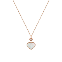 797482-5301 | Chopard Happy Hearts Rose Gold Mother-of-Pearl Pendant