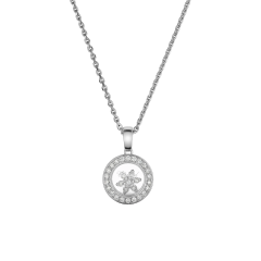 Chopard Happy Snowflakes White Gold Diamond Pendant 79A018-1301