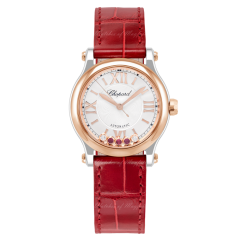 278573-6026 | Chopard Happy Sport Steel Rose Gold Automatic 30mm watch. Buy Online